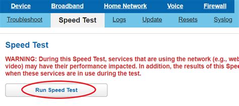 Modem Speed Test 的图像结果