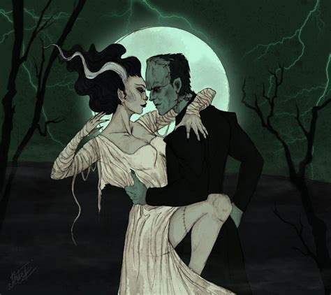Frankenstein monsters kiss by garnabiuth on deviantart – Artofit