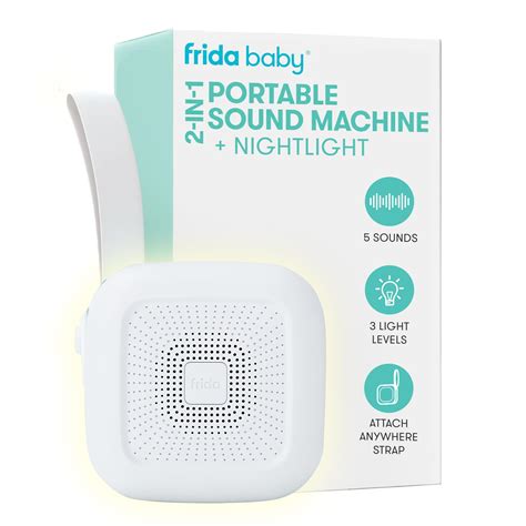Amazon.com : Frida Baby 2-in-1 Portable Sound Machine for Baby ...