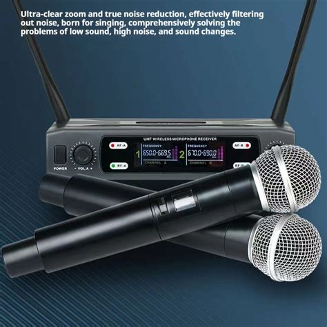 Home Karaoke, New VHF One-to-two Wireless Microphone – Sociable Weaver Nest