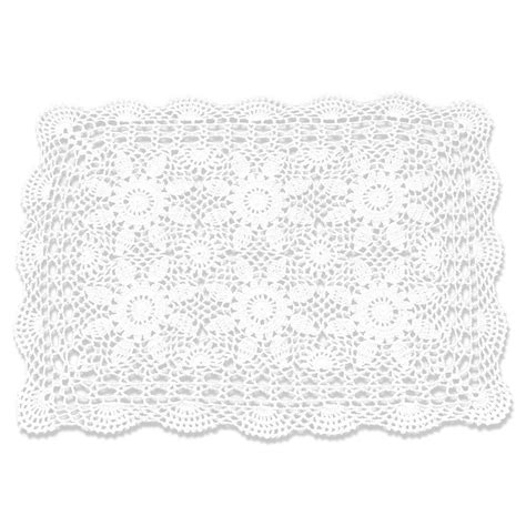 Image result for Crochet Rectangle Doily Pattern