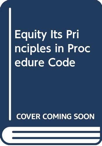 Amazon.in: Buy Equity Its Principles in Procedure Code Book Online at ...