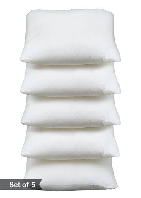 Get Square Cushion Fillers/Pillow/Inserts for Sofa (18 x 18 inch) -Set ...
