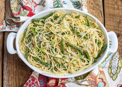 Roasted Asparagus Pasta - Vegetable Recipes
