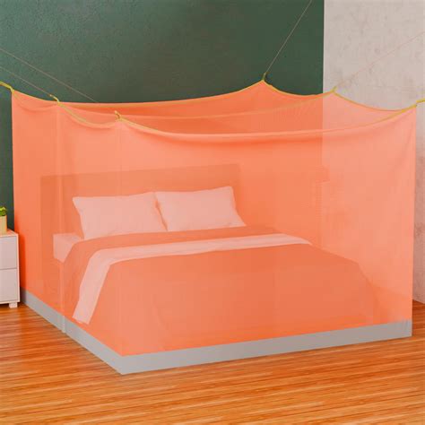 Oriley Mosquito Net Double Bed Soft Maharani Jali Canopy Bug Netting ...