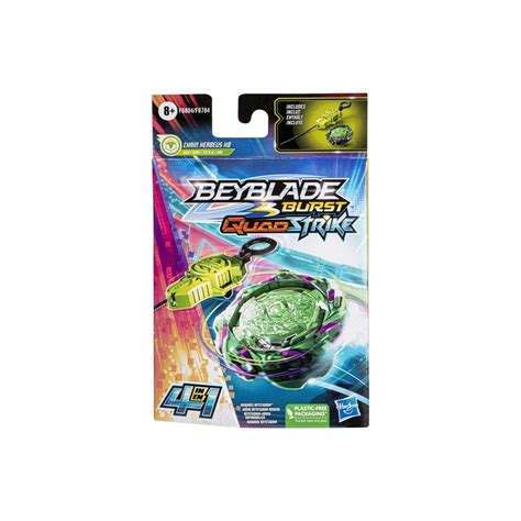 Hasbro Beyblade Burst Quadstrike Chain Kerbeus K8 Starter Pack F6784 ...