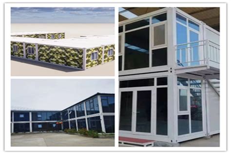 Prefab Container House Construction Site