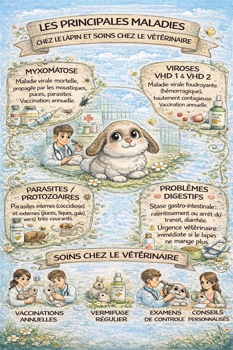 Les - 🐰 Les principales maladies chez le lapin Le lapin est un animal ...