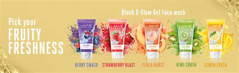 LAKMÉ Blush & Glow Lemon Freshness Gel Face Wash with Lemon Extracts ...