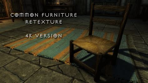 Common furniture retexture at Skyrim Special Edition Nexus - Mods and ...
