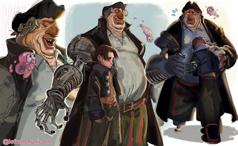 Characters In Treasure Planet