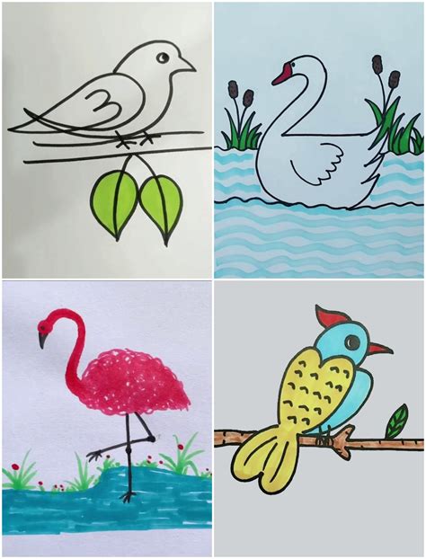 Image result for Drawing Birds Tutorial