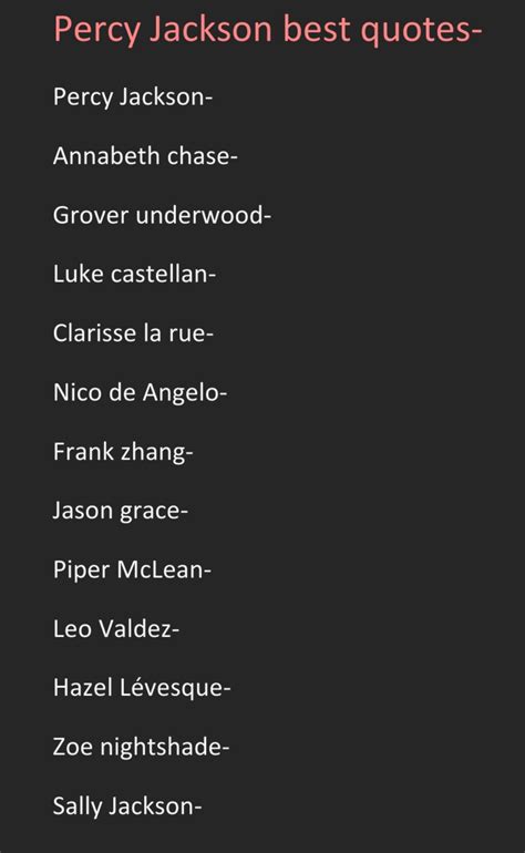 Pen From Percy Jackson Quotes