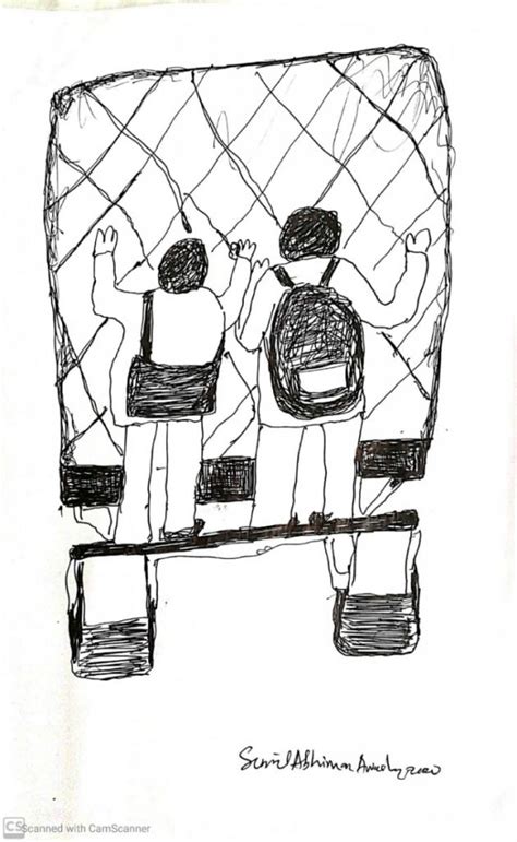 In Sketches, Migrant Labourers' Long, Long Journey Home