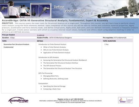 Image result for Catia V5 Generative Structural Analysis