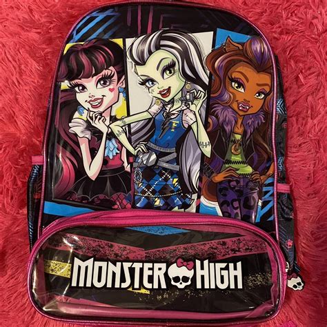 Monster High backpack bag 2015 - Depop