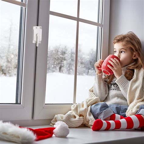 Buy 4 Pack Sash Locks Laelr Window Sash Lock with Keeper Diecast ...