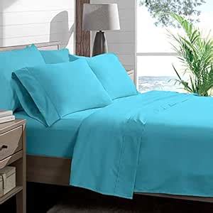 Buy Knight Cavalier 4-Piece Twin Bed Sheets Set - 100% Pure Egyptian ...
