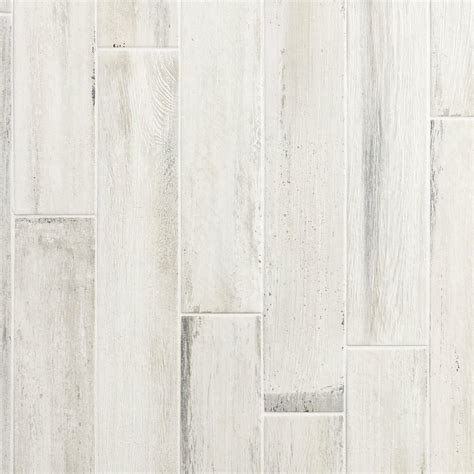 The Beauty Of White Wood Tile Floor - Home Tile Ideas