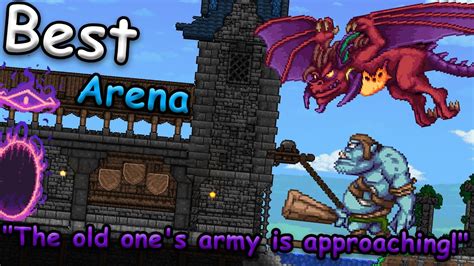 Old One's Army Arena Built In Beat | Terraria Arena Build - YouTube
