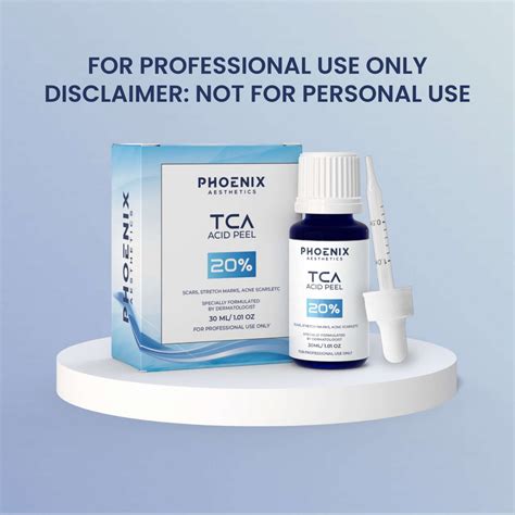 TCA Peel 20% – Professional Trichloroacetic Acid Medium-Depth Exfoliat ...