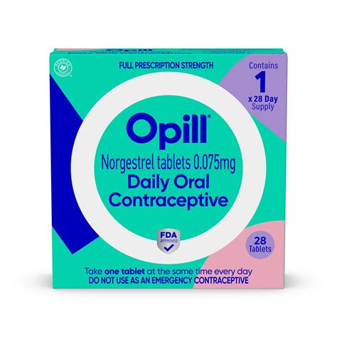 Customer Reviews: Opill Daily Oral Contraceptive, Birth Control Pill ...