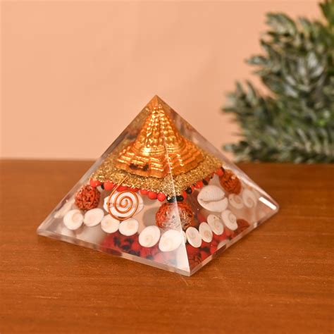 Buy HEALING ZONE Laxmi Pyramid Original, Rudraksha, Gomti Chakra ...