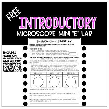 Image result for Introduction to Microscope Lab