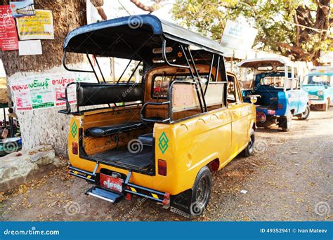 Transport in Myanmar editorial photo. Image of february - 49352941
