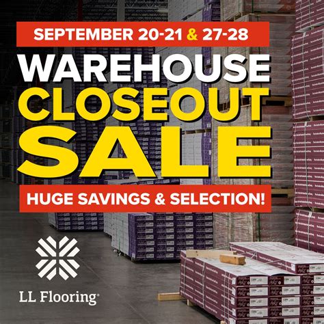 We're offering massive discounts at our Pomona distribution center ...