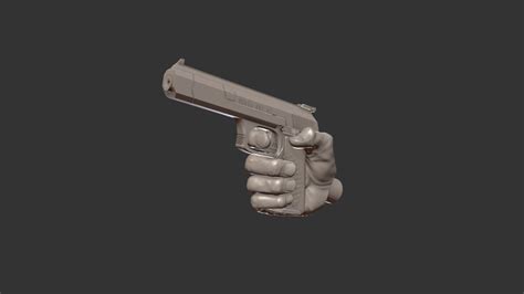 Gun Hand - Buy Royalty Free 3D model by Dave Cortés (@cortesstudio ...