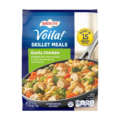 Buy Birds Eye Voila! Garlic Chicken Skillet Meal, 21 oz from Dollar ...