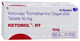 Ketorol DT Tablet | Uses, Side Effects, Price & Substitutes