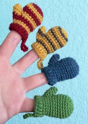 Image result for Crochet Mini Mittens Tutorial