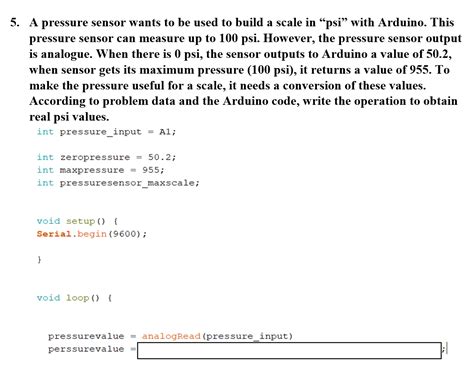 Image result for Arduino PSI Sensor