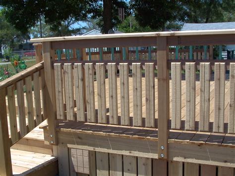 Solid Deck Railing Ideas at Seth Rudall blog
