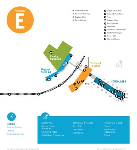 Philadelphia Airport Terminal Map - EMSEKFLOL.COM