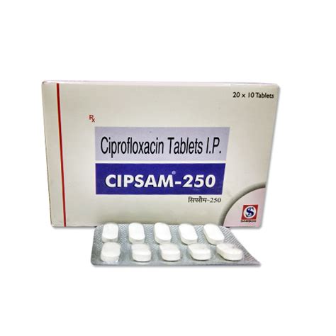 Cipsam-250 Tablets Samson Laboratories Pvt. Ltd.