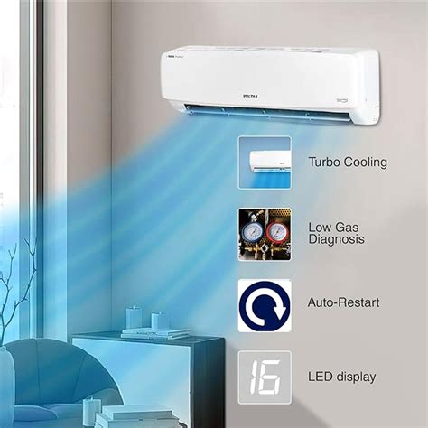 Voltas 1.5 Ton 3 Star, Fixed Speed Split AC -183 Vectra Elegant ...