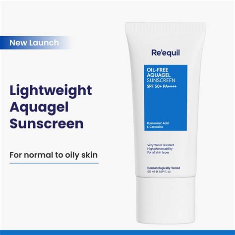 Oxybenzone Free SPF 50 Sunscreens by Re'equil