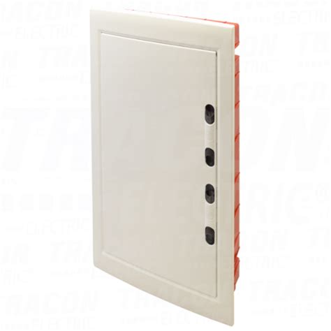 Raz. kutije u zid sa ravnim be lim vratima sa N/PE sinom3×12