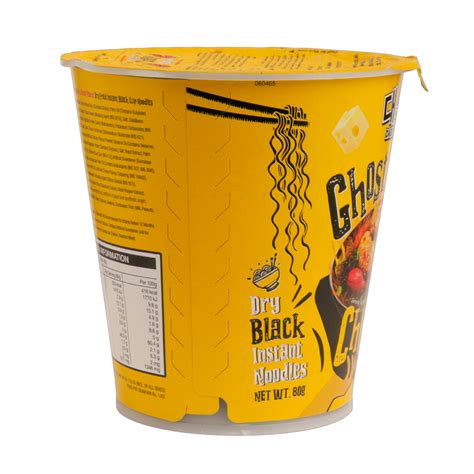 DAEBAK GHOST PEPPER CHEESE SPICY CHICKEN FLAVOUR DRY BLACK INSTANT NOO ...