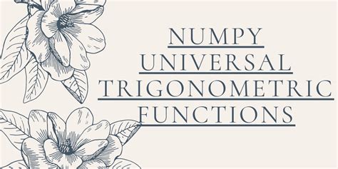 Image result for Using Inverse Tan in Numpy Video