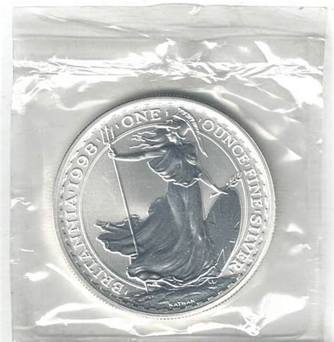 1998 Silver Britannia One Ounce Coin | Dorset Coin Company
