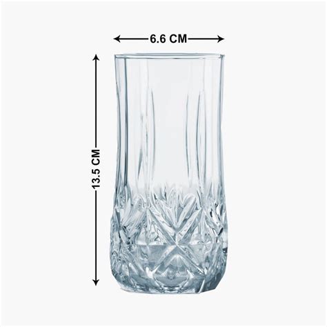 Buy LUMINARC Brighton HB Tumbler-Glass-Glass Tumbler - Set of 6 - 310ml ...