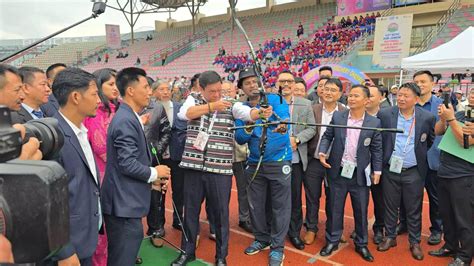 Arunachal CM Khandu flags off sub-junior nat’l archery championship at ...