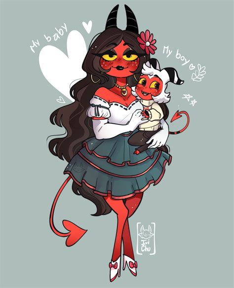 Moxxie :: Moxxie's Mother :: Helluva Boss :: VivzieVerse :: Ivi Chu :: фэндомы / картинки, гифки ...