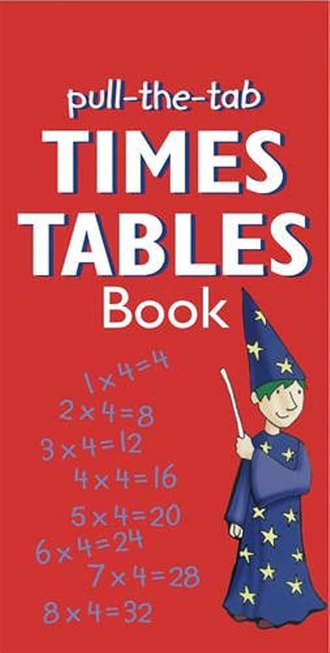 Times tables book - pull the tab – thecuriousbrains