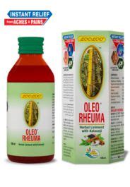 Oleo Rheuma Herbal Liniment with Kalonji (100 ml)| Pain Relief Oils ...