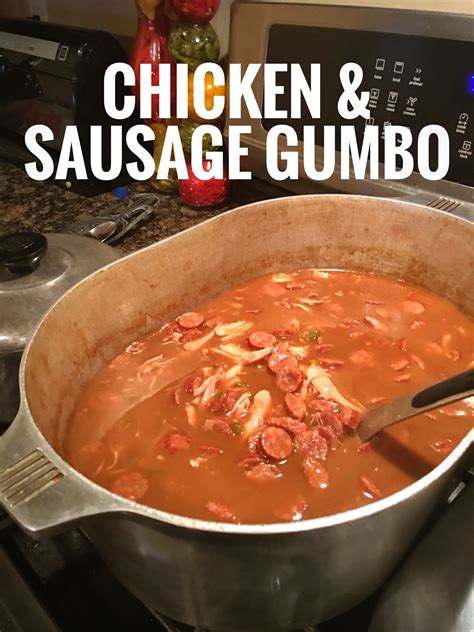 Cajun Chicken And Sausage Gumbo Recipes at Amy Kent blog
